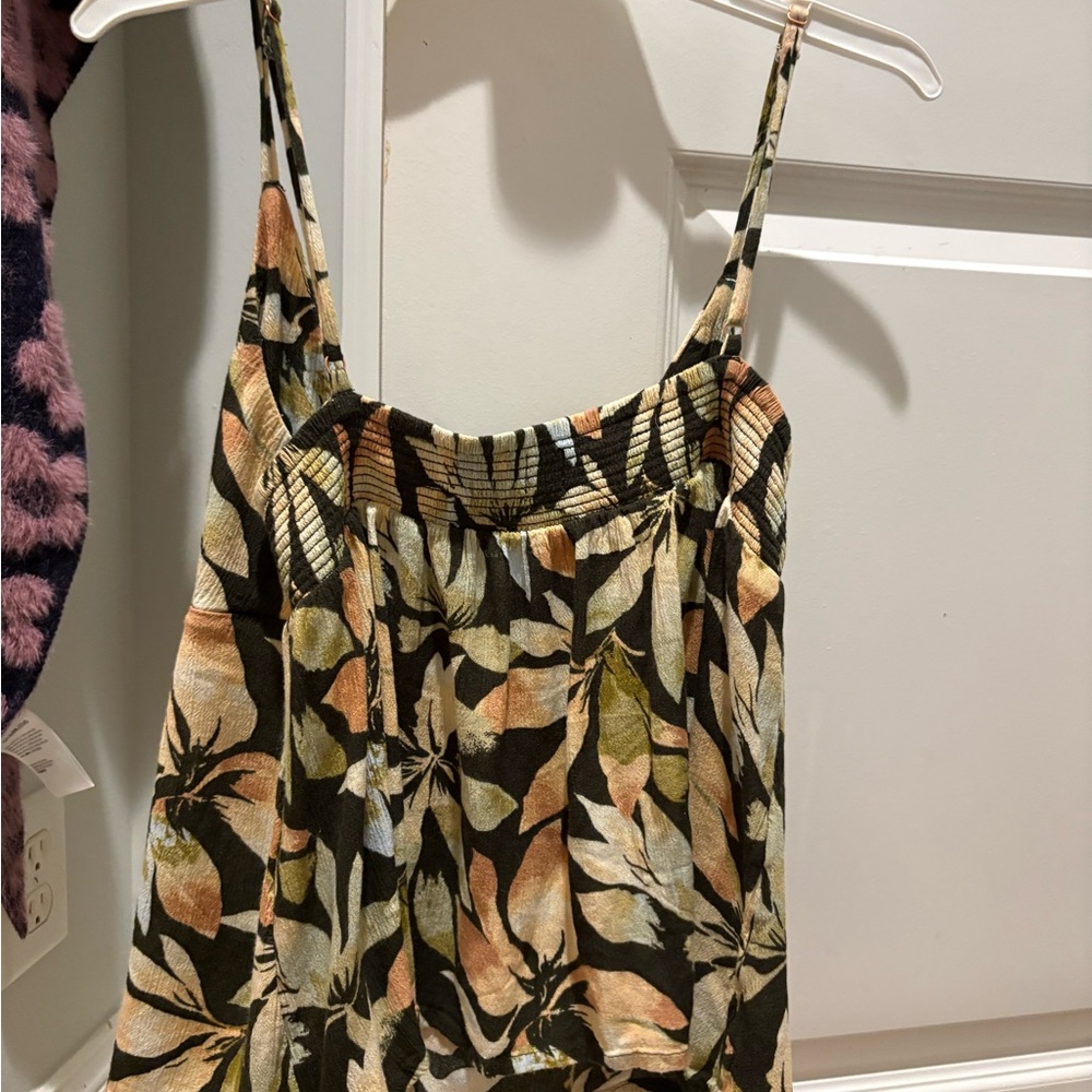 Volcom Y2K Multicolor Floral Pattern Top - Picture 3 of 4